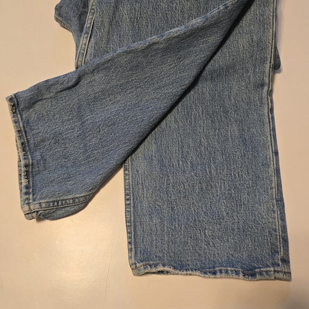 Abercrombie & Fitch 90s Straight Ultra High Rise Jeans Womens 20R Blue Denim NWT - Picture 10 of 16